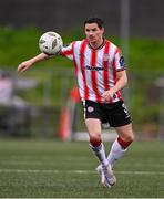 14 September 2024; Ciarán Coll of Derry City during the Sports Direct Men's FAI Cup Quarter Final match between Derry City and Shelbourne at the The Ryan McBride Brandywell Stadium in Derry. Photo by Ben McShane/Sportsfile