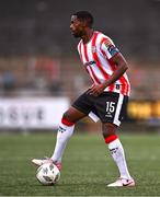 14 September 2024; Sadou Diallo of Derry City during the Sports Direct Men's FAI Cup Quarter Final match between Derry City and Shelbourne at the The Ryan McBride Brandywell Stadium in Derry. Photo by Ben McShane/Sportsfile