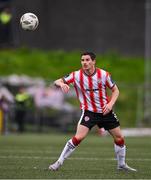 14 September 2024; Ciarán Coll of Derry City during the Sports Direct Men's FAI Cup Quarter Final match between Derry City and Shelbourne at the The Ryan McBride Brandywell Stadium in Derry. Photo by Ben McShane/Sportsfile