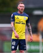 14 September 2024; Aiden O'Brien of Shelbourne during the Sports Direct Men's FAI Cup Quarter Final match between Derry City and Shelbourne at the The Ryan McBride Brandywell Stadium in Derry. Photo by Ben McShane/Sportsfile