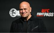 19 September 2024; UFC president Dana White at the weigh-ins at the 3Arena in Dublin, ahead of the Walsh vs Runowski bout tomorrow night. Photo by David Fitzgerald/Sportsfile