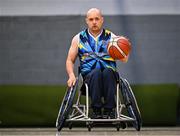 21 September 2024; Martin Murphy of North East Thunder during the Basketball Ireland Insuremyhouse.ie National Cup quarter-final match between Ballybrack Bulls and North East Thunder at the IWA Gym & Sports Hall in Clontarf, Dublin. The Irish Wheelchair Basketball 24/25 season began with 8 teams from across Ireland contesting the quarter-finals of the InsureMyHouse.ie National Cup and these will be followed by the opening round of the Wheelchair Basketball Junior Blitz on Sunday, featuring young players aged 5-17. Photo by Sam Barnes/Sportsfile