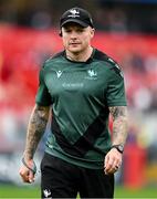 21 September 2024; Connacht head of athletic performance Mikey Kiely during the United Rugby Championship match between Munster and Connacht at Thomond Park in Limerick. Photo by Brendan Moran/Sportsfile