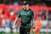 21 September 2024; Connacht head of athletic performance Mikey Kiely during the United Rugby Championship match between Munster and Connacht at Thomond Park in Limerick. Photo by Brendan Moran/Sportsfile