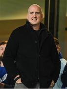 27 September 2024; Former Leinster player Devin Toner in attendance during the United Rugby Championship match between Leinster and Dragons at the Aviva Stadium in Dublin. Photo by Brendan Moran/Sportsfile