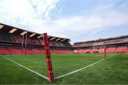 28 September 2024; A general view of the pitch before the United Rugby Championship match between Emirates Lions and Ulster at Emirates Airline Park in Johannesburg, South Africa. Photo by Shaun Roy/Sportsfile