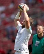 28 September 2024; John Andrew of Ulster during the United Rugby Championship match between Emirates Lions and Ulster at Emirates Airline Park in Johannesburg, South Africa. Photo by Shaun Roy/Sportsfile
