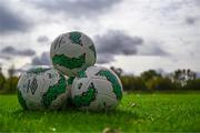 28 September 2024; A general view before the women's U17 international friendly match between Republic of Ireland and Cymru at the AUL Complex in Clonsaugh, Dublin. Photo by Shauna Clinton/Sportsfile