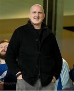 27 September 2024; Former Leinster player Devin Toner during the United Rugby Championship match between Leinster and Dragons at the Aviva Stadium in Dublin. Photo by Brendan Moran/Sportsfile