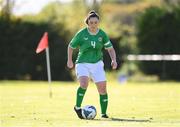 27 September 2024; Heather Jameson of Ireland during the cerebal palsy women's international series match between Ireland and Denmark at the AUL Complex in Dublin. Photo by Stephen McCarthy/Sportsfile