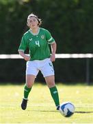 27 September 2024; Heather Jameson of Ireland during the cerebal palsy women's international series match between Ireland and Denmark at the AUL Complex in Dublin. Photo by Stephen McCarthy/Sportsfile