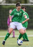 27 September 2024; Heather Jameson of Ireland during the cerebal palsy women's international series match between Ireland and Denmark at the AUL Complex in Dublin. Photo by Stephen McCarthy/Sportsfile