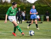 27 September 2024; Ella Sherlock of Ireland during the cerebal palsy women's international series match between Ireland and Denmark at the AUL Complex in Dublin. Photo by Stephen McCarthy/Sportsfile