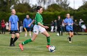 27 September 2024; Ella Sherlock of Ireland during the cerebal palsy women's international series match between Ireland and Denmark at the AUL Complex in Dublin. Photo by Stephen McCarthy/Sportsfile