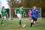 27 September 2024; Ella Sherlock of Ireland during the cerebal palsy women's international series match between Ireland and Denmark at the AUL Complex in Dublin. Photo by Stephen McCarthy/Sportsfile