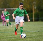 27 September 2024; Ella Sherlock of Ireland during the cerebal palsy women's international series match between Ireland and Denmark at the AUL Complex in Dublin. Photo by Stephen McCarthy/Sportsfile