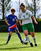 28 September 2024; Heather Jameson of Ireland during the Cerebal Palsy women's international series match between Ireland and USA at the AUL Complex in Dublin. Photo by Shauna Clinton/Sportsfile