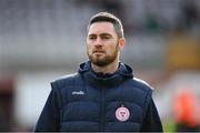 28 September 2024; Shelbourne manager Eoin Wearen before the SSE Airtricity Women's Premier Division match between Galway United and Shelbourne at Eamonn Deacy Park in Galway. Photo by Stephen McCarthy/Sportsfile