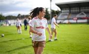 28 September 2024; Roma McLaughlin of Shelbourne before the SSE Airtricity Women's Premier Division match between Galway United and Shelbourne at Eamonn Deacy Park in Galway. Photo by Stephen McCarthy/Sportsfile