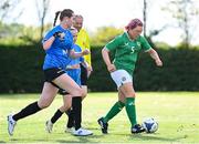27 September 2024; Aíne Monk of Ireland during the cerebal palsy women's international series match between Ireland and Denmark at the AUL Complex in Dublin. Photo by Stephen McCarthy/Sportsfile