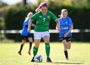 27 September 2024; Aíne Monk of Ireland during the cerebal palsy women's international series match between Ireland and Denmark at the AUL Complex in Dublin. Photo by Stephen McCarthy/Sportsfile