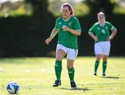 27 September 2024; Aíne Monk of Ireland during the cerebal palsy women's international series match between Ireland and Denmark at the AUL Complex in Dublin. Photo by Stephen McCarthy/Sportsfile