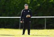 27 September 2024; Ireland coach Irene Hehir during the cerebal palsy women's international series match between Ireland and Denmark at the AUL Complex in Dublin. Photo by Stephen McCarthy/Sportsfile