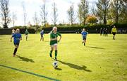 27 September 2024; Casey Keaney of Ireland during the cerebal palsy women's international series match between Ireland and Denmark at the AUL Complex in Dublin. Photo by Stephen McCarthy/Sportsfile