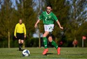 27 September 2024; Ella Sherlock of Ireland during the cerebal palsy women's international series match between Ireland and Denmark at the AUL Complex in Dublin. Photo by Stephen McCarthy/Sportsfile