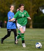 27 September 2024; Elsie Friel of Ireland during the cerebal palsy women's international series match between Ireland and Denmark at the AUL Complex in Dublin. Photo by Stephen McCarthy/Sportsfile