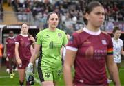 28 September 2024; Galway United goalkeeper Jessica Berlin before the SSE Airtricity Women's Premier Division match between Galway United and Shelbourne at Eamonn Deacy Park in Galway. Photo by Stephen McCarthy/Sportsfile