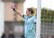 28 September 2024; Shelbourne goalkeeper Amanda McQuillan during the SSE Airtricity Women's Premier Division match between Galway United and Shelbourne at Eamonn Deacy Park in Galway. Photo by Stephen McCarthy/Sportsfile