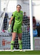 28 September 2024; Galway United goalkeeper Jessica Berlin during the SSE Airtricity Women's Premier Division match between Galway United and Shelbourne at Eamonn Deacy Park in Galway. Photo by Stephen McCarthy/Sportsfile