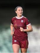 28 September 2024; Emily Kavanaugh of Galway United during the SSE Airtricity Women's Premier Division match between Galway United and Shelbourne at Eamonn Deacy Park in Galway. Photo by Stephen McCarthy/Sportsfile