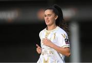 28 September 2024; Alex Kavanagh of Shelbourne during the SSE Airtricity Women's Premier Division match between Galway United and Shelbourne at Eamonn Deacy Park in Galway. Photo by Stephen McCarthy/Sportsfile