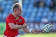 28 September 2024; Craig Casey of Munster in action during the United Rugby Championship match between Zebre Parma and Munster at Stadio Sergio Lanfranchi in Parma, Italy. Photo by Roberto Bregani/Sportsfile