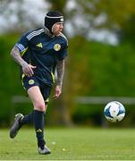 28 September 2024; Jon McFarlane of Scotland during the Cerebal Palsy men's international series match between Ireland and Scotland at the AUL Complex in Dublin. Photo by Shauna Clinton/Sportsfile