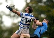 29 September 2024; Aidan O'Shea of Breaffy is tackled by Lee Keegan of Westport during the Mayo County Senior Club Football Championship quarter-final match between Breaffy and Westport at Breaffy in Mayo. Photo by Tom Beary/Sportsfile