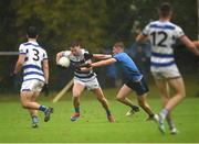 29 September 2024; Conor O'Shea of Breaffy in action against Rory Brickenden of Westport during the Mayo County Senior Club Football Championship quarter-final match between Breaffy and Westport at Breaffy in Mayo. Photo by Tom Beary/Sportsfile