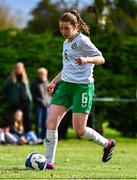 28 September 2024; Katie Finnegan of Ireland during the Cerebal Palsy women's international series match between Ireland and USA at the AUL Complex in Dublin. Photo by Shauna Clinton/Sportsfile
