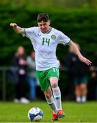 28 September 2024; Jack O'Sullivan of Ireland during the Cerebal Palsy men's international series match between Ireland and Scotland at the AUL Complex in Dublin. Photo by Shauna Clinton/Sportsfile
