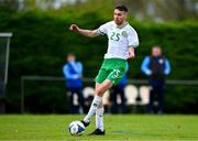28 September 2024; Dylan Sheridan of Ireland during the Cerebal Palsy men's international series match between Ireland and Scotland at the AUL Complex in Dublin. Photo by Shauna Clinton/Sportsfile
