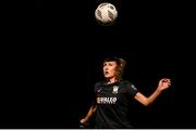28 September 2024; Madison Gibson of Athlone Town during the SSE Airtricity Women's Premier Division match between Athlone Town and Shamrock Rovers at Athlone Town Stadium in Westmeath. Photo by Stephen McCarthy/Sportsfile