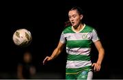 28 September 2024; Melissa O'Kane of Shamrock Rovers during the SSE Airtricity Women's Premier Division match between Athlone Town and Shamrock Rovers at Athlone Town Stadium in Westmeath. Photo by Stephen McCarthy/Sportsfile