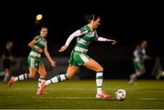 28 September 2024; Maria Reynolds of Shamrock Rovers during the SSE Airtricity Women's Premier Division match between Athlone Town and Shamrock Rovers at Athlone Town Stadium in Westmeath. Photo by Stephen McCarthy/Sportsfile