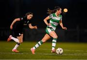 28 September 2024; Melissa O'Kane of Shamrock Rovers during the SSE Airtricity Women's Premier Division match between Athlone Town and Shamrock Rovers at Athlone Town Stadium in Westmeath. Photo by Stephen McCarthy/Sportsfile