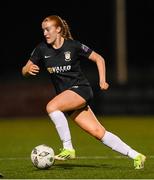 28 September 2024; Shauna Brennan of Athlone Town during the SSE Airtricity Women's Premier Division match between Athlone Town and Shamrock Rovers at Athlone Town Stadium in Westmeath. Photo by Stephen McCarthy/Sportsfile