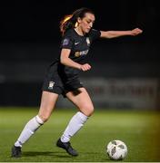 28 September 2024; Kayleigh Shine of Athlone Town during the SSE Airtricity Women's Premier Division match between Athlone Town and Shamrock Rovers at Athlone Town Stadium in Westmeath. Photo by Stephen McCarthy/Sportsfile