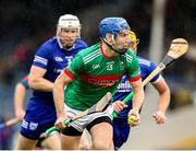 29 September 2024; John McGrath of Loughmore-Castleiney in action against Paul Maher, and Ronan Maher of Thurles Sarsfields during the Tipperary County Senior Club Hurling Championship semi-final match between Loughmore Castleiney and Thurles Sarsfields at FBD Semple Stadium in Thurles, Tipperary. Photo by Michael P Ryan/Sportsfile