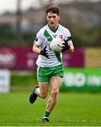 29 September 2024; Colm Harnett of Sarsfields during the Kildare County Senior Club Football Championship quarter-final match between Moorefield and Sarsfields at Manguard Park Hawkfield in Newbridge, Kildare. Photo by Tyler Miller/Sportsfile